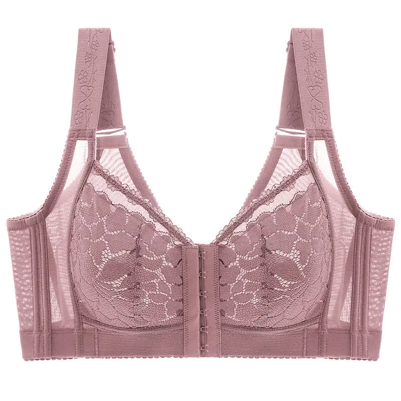 Front Closure Lifting Wireless Bra