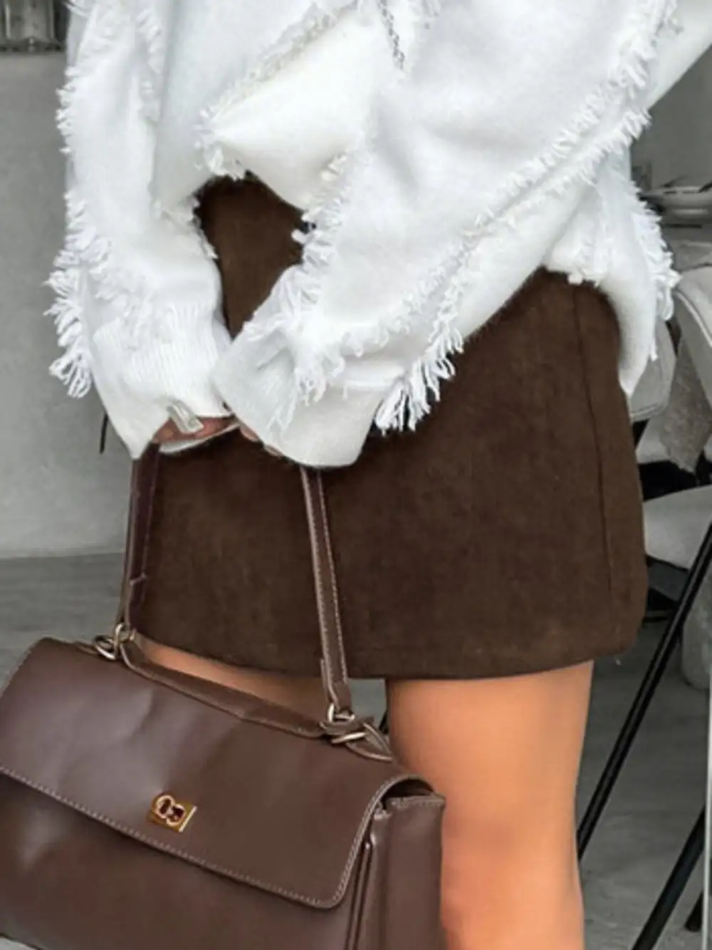 Vintage Corduroy Mini Skirt