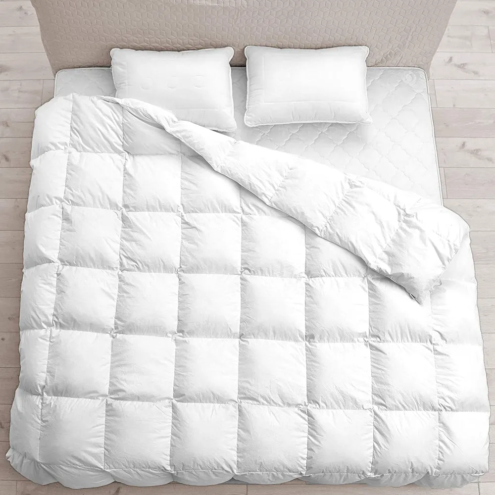 (Store Closing Sale) Premium Quality Heavy Quilted Comforter - Duvet Insert - Stand Alone Comforter - with Corner Tabs -Hypoallergenic -Plush Microfiber Fill