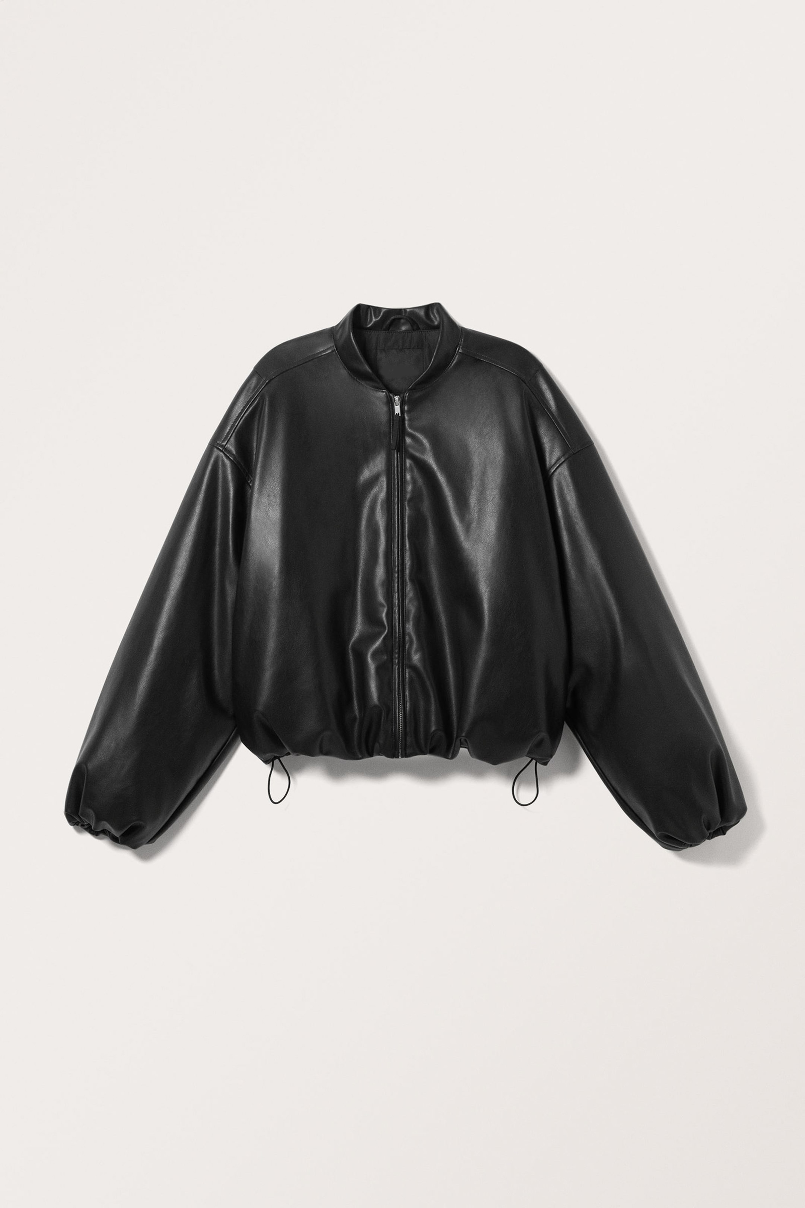 PU Zip Up Jacket