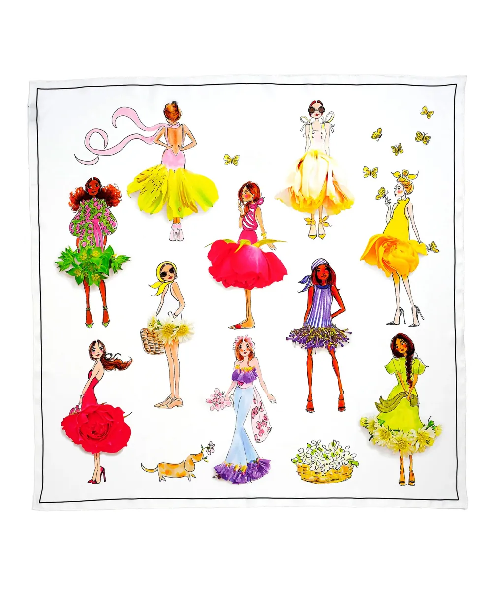 Multicolor Daily Art Graphic Square Scar