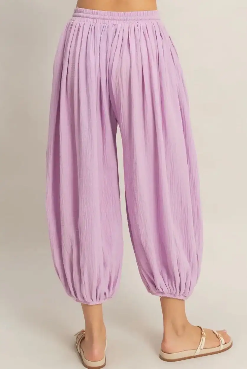 Bubble Leg Utility Pants