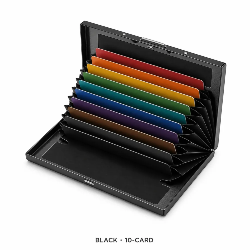 RFID Blocking Metal Card Holder