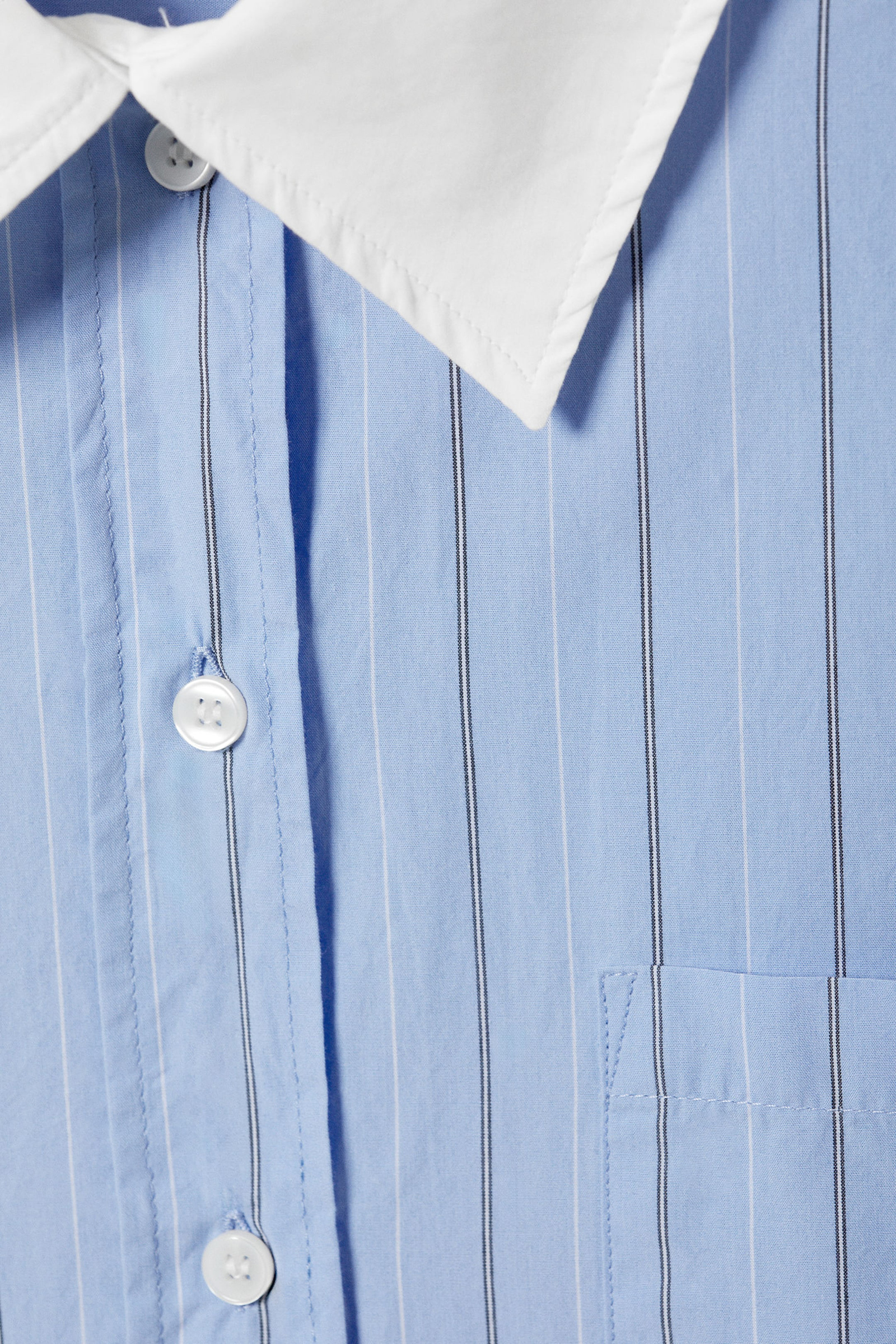 Button Up Drop Shoulder Shirt