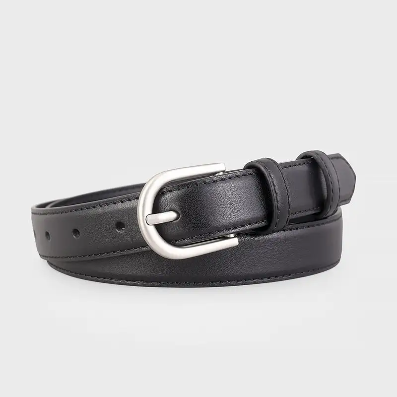 Fresh Leather Belt with Buckle
