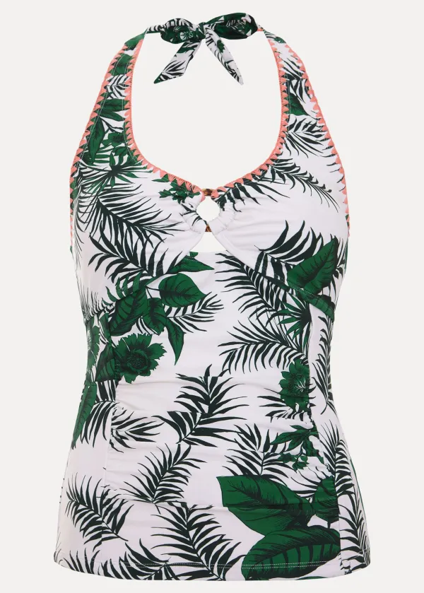 Neck-Wrap Versatile Tankini Top