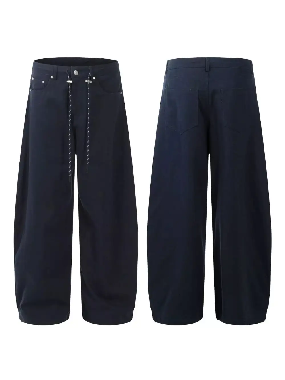 Men's Wide Leg Drawstring Pants