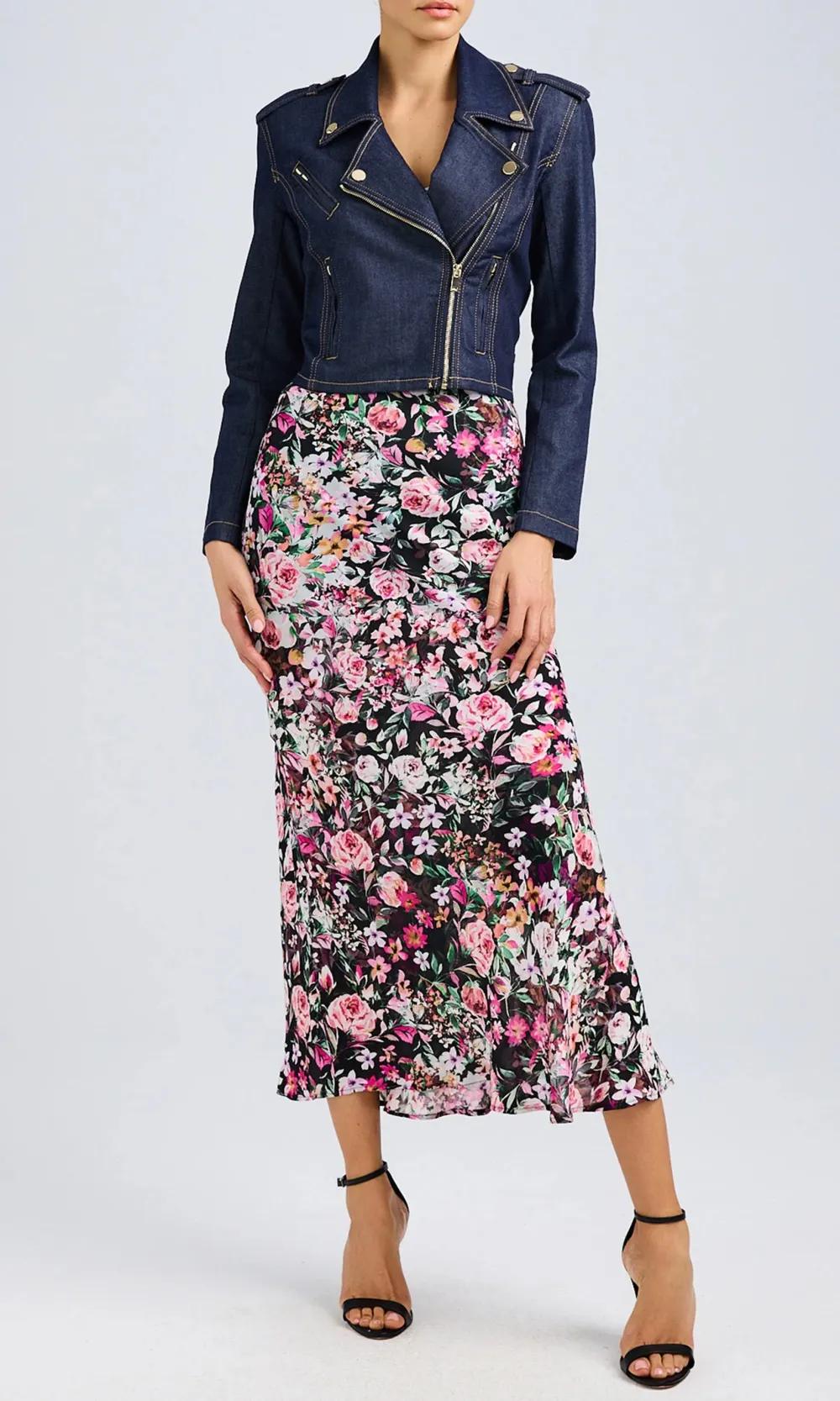 Multicolor Floral Maxi Dress