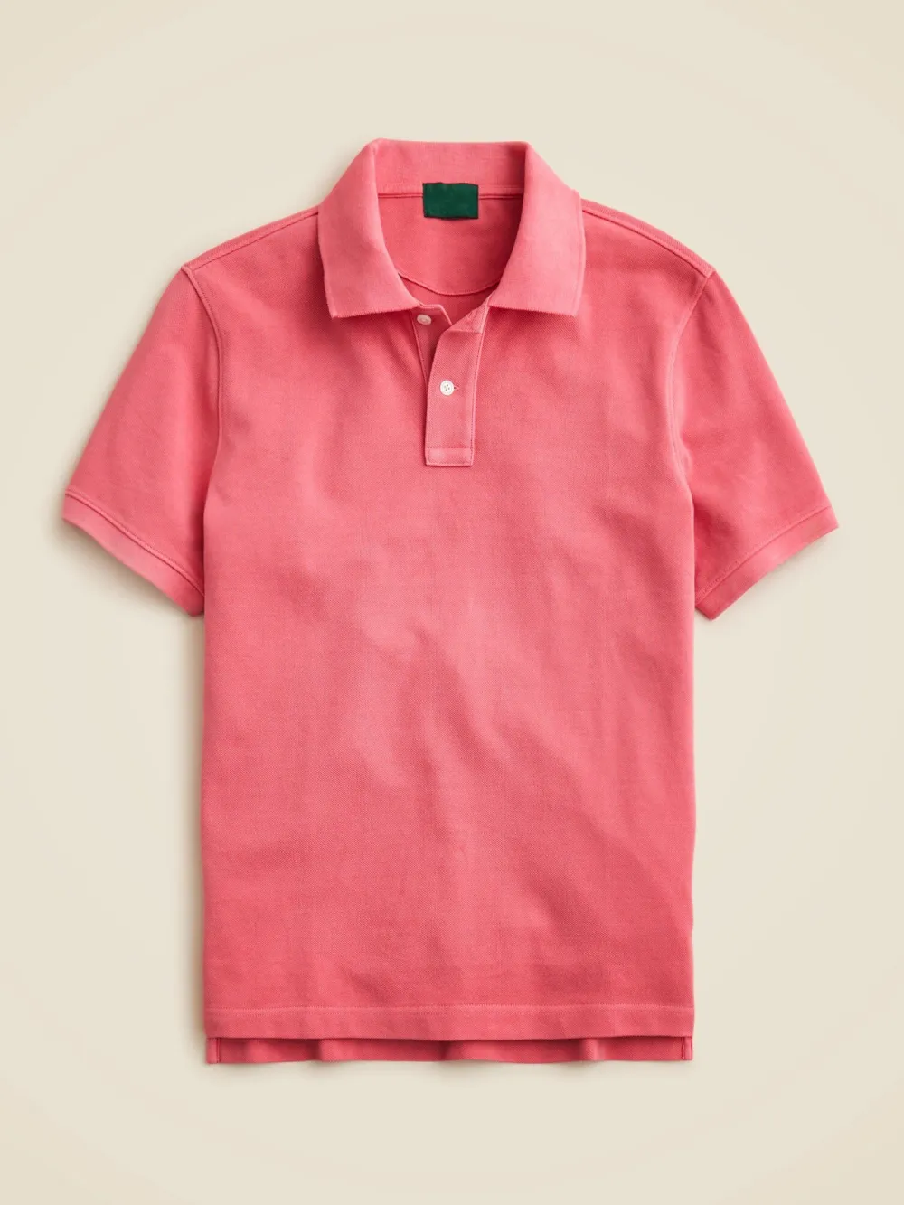 Bright Pink Short Sleeve Polo Shirt