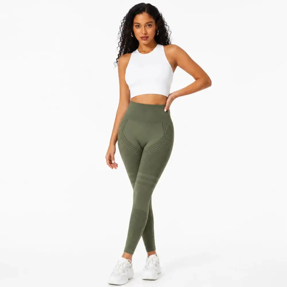 Women's 3D curved buttocks three-dimensional yoga pants