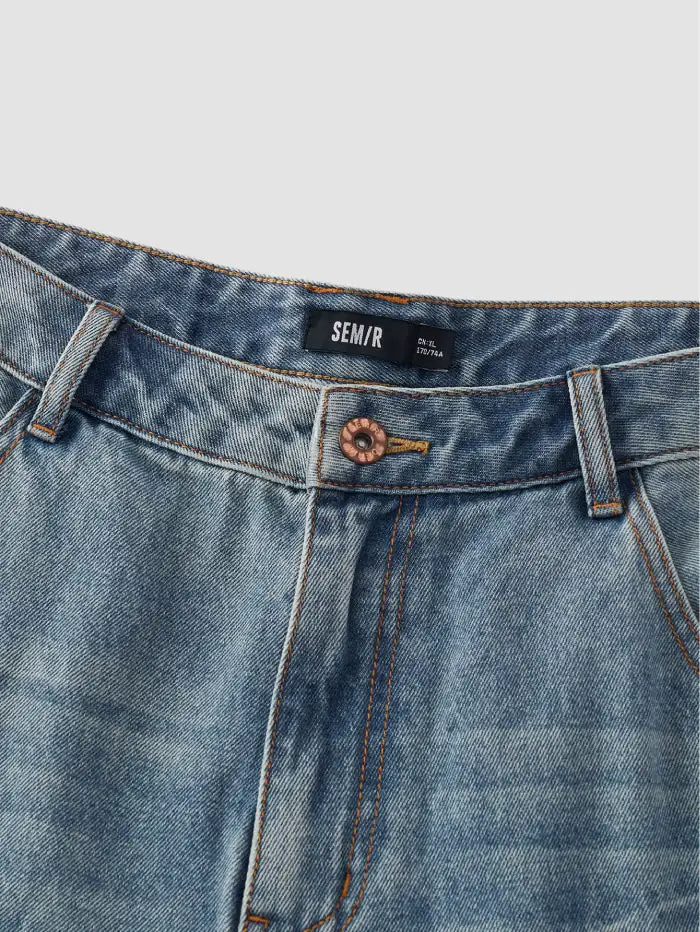 Men's Denim Casual Denim Shorts