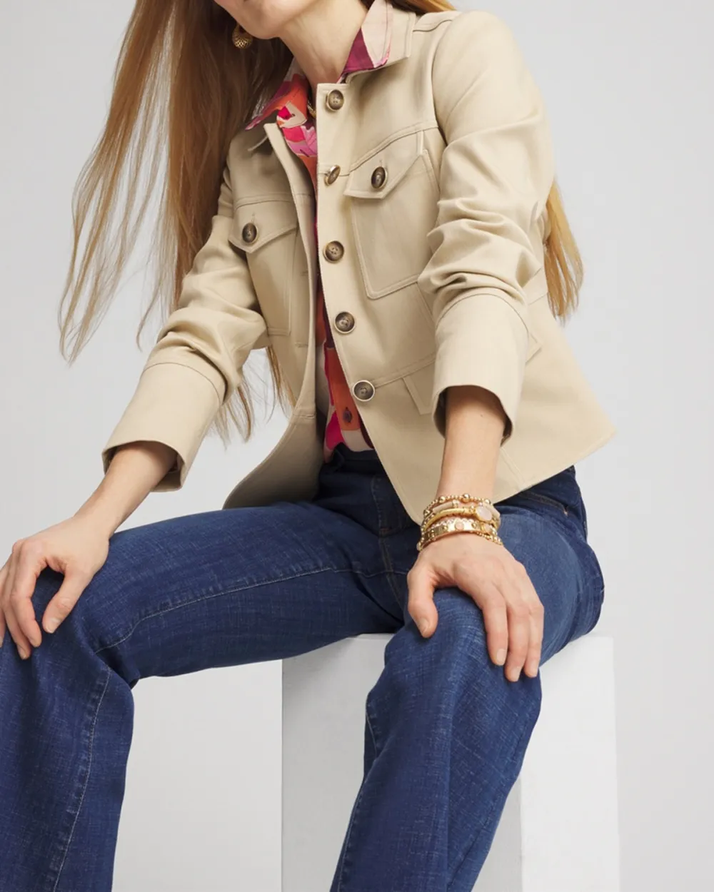 Twill Safari Jacket