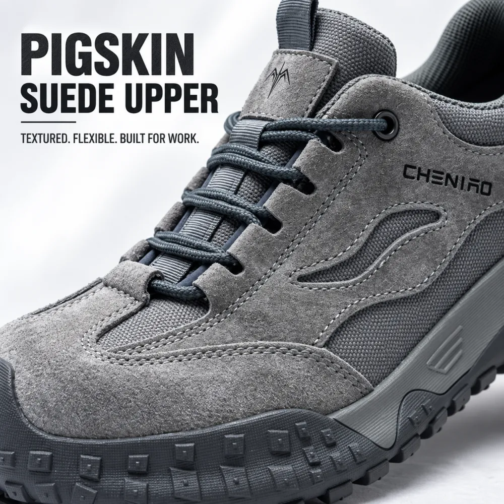 (⏰LAST DAY-70% OFF🛒)Anti-smashing, anti-piercing, insulating, breathable and wear- Reinforced Lightweight Safety Shoes