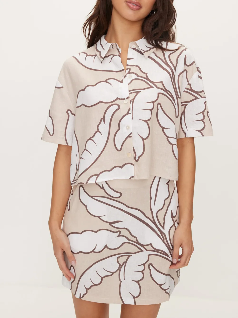 Linen Blend Daily Shirt