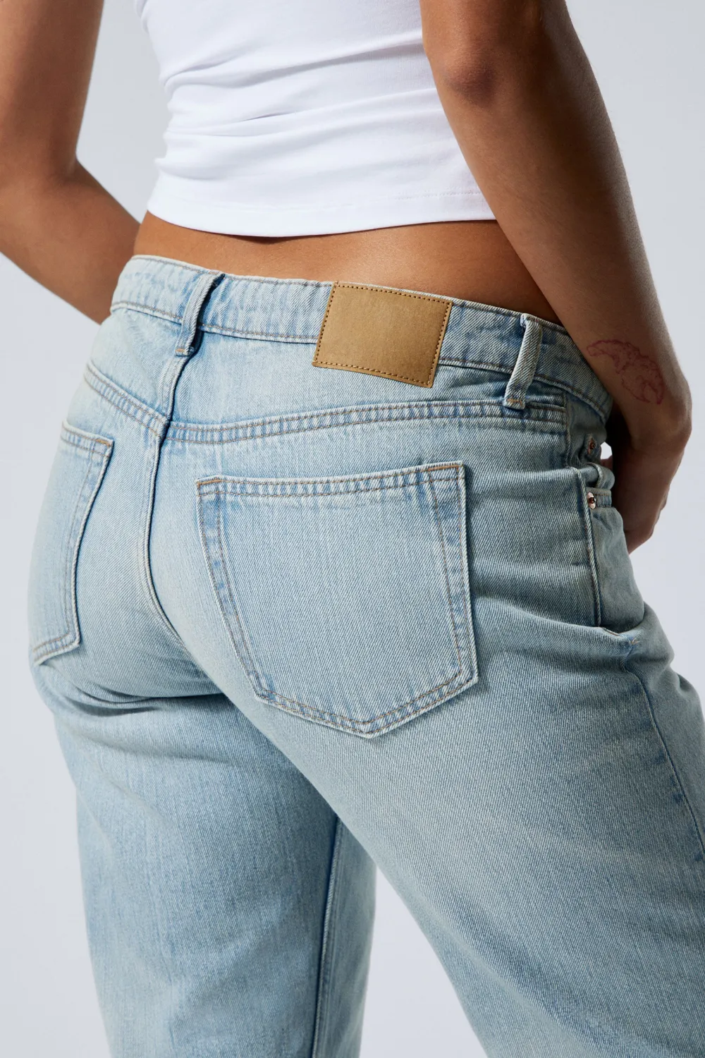 Straight Low Waist Jeans