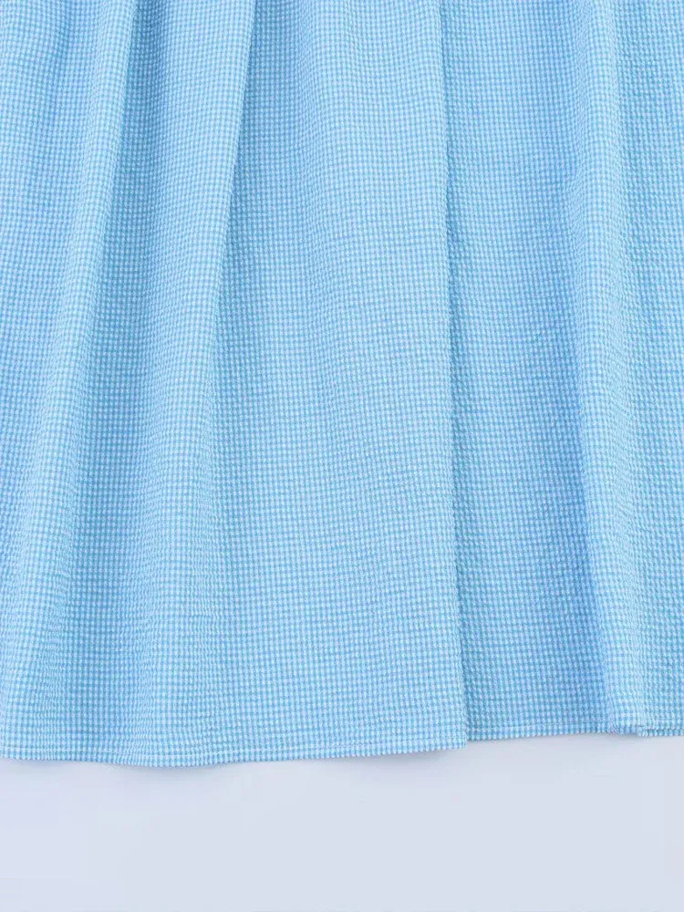 Crew Neck Sleeveless Midi Dress
