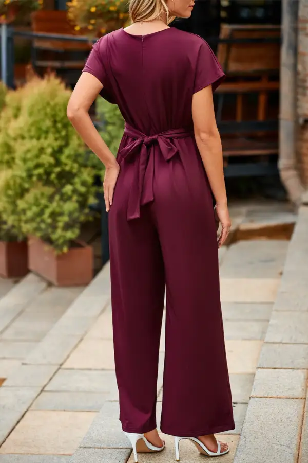 Everyday Cap Sleeve Jumpsuit