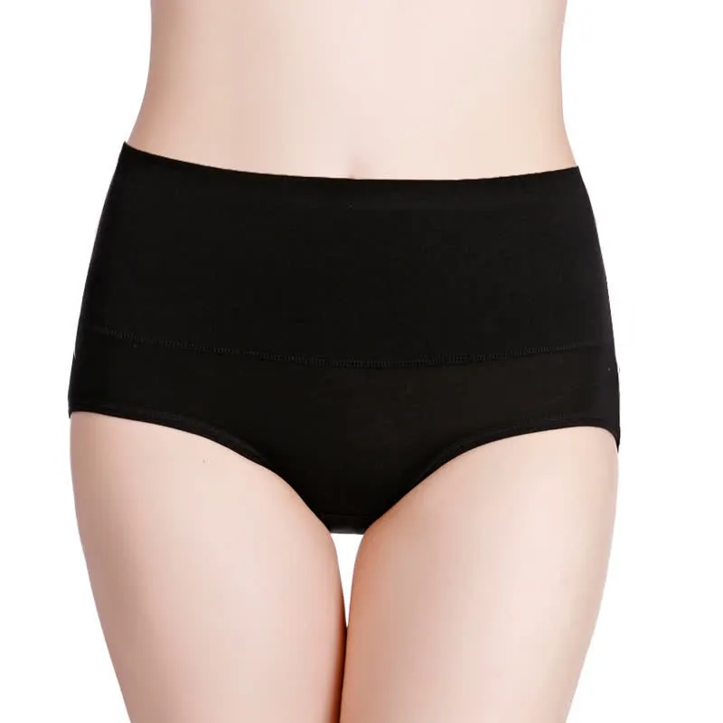 Plus Size High Waist Soft Touch Breathable Panty