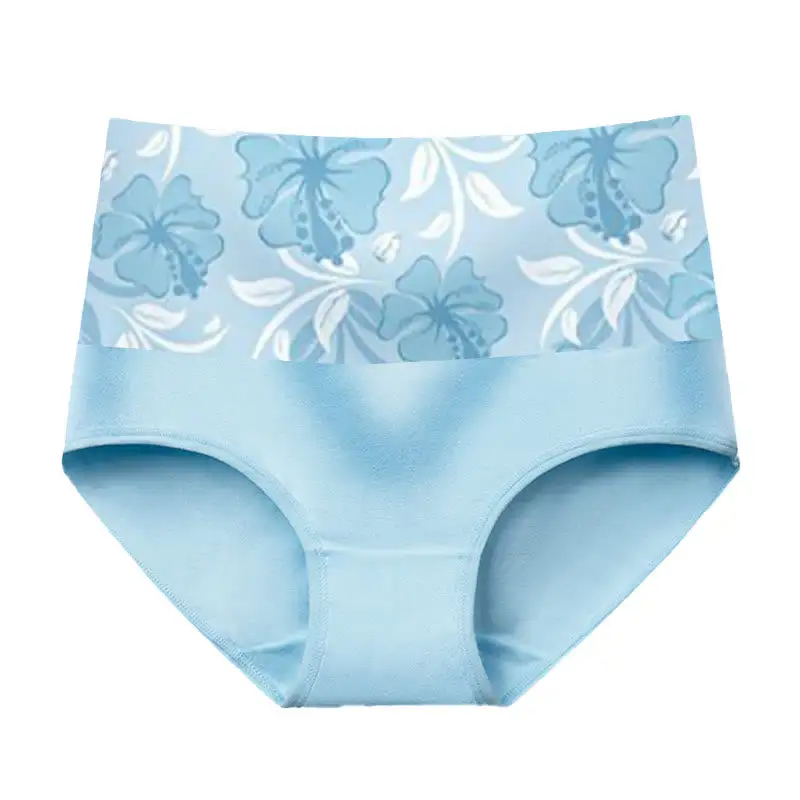 Plus Size Print Breathable Panty
