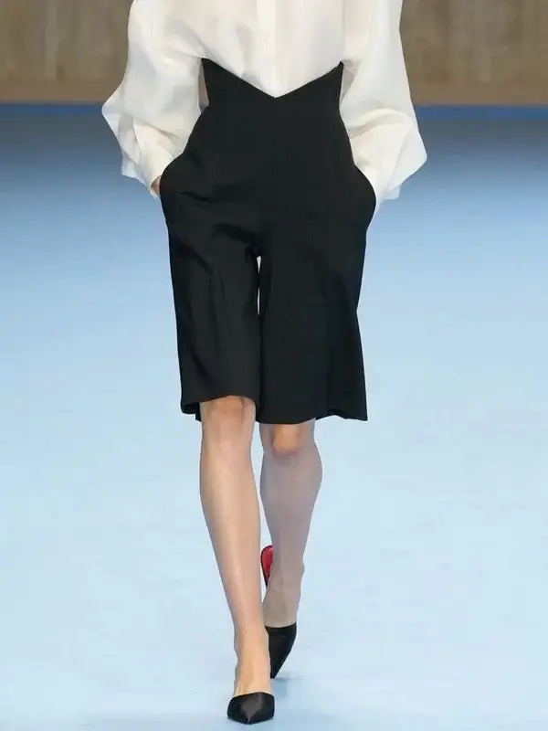Losse Zakken Effen Kleur Shorts Bodems