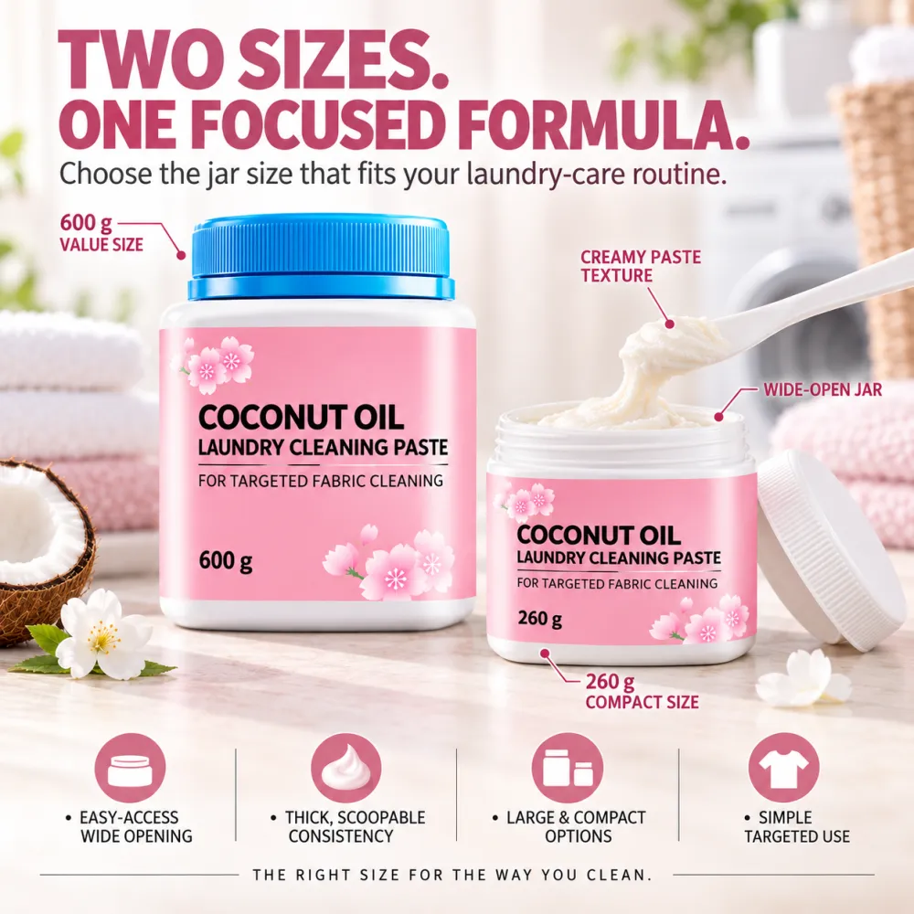 Coconut Oil Laundry Cleaning Paste