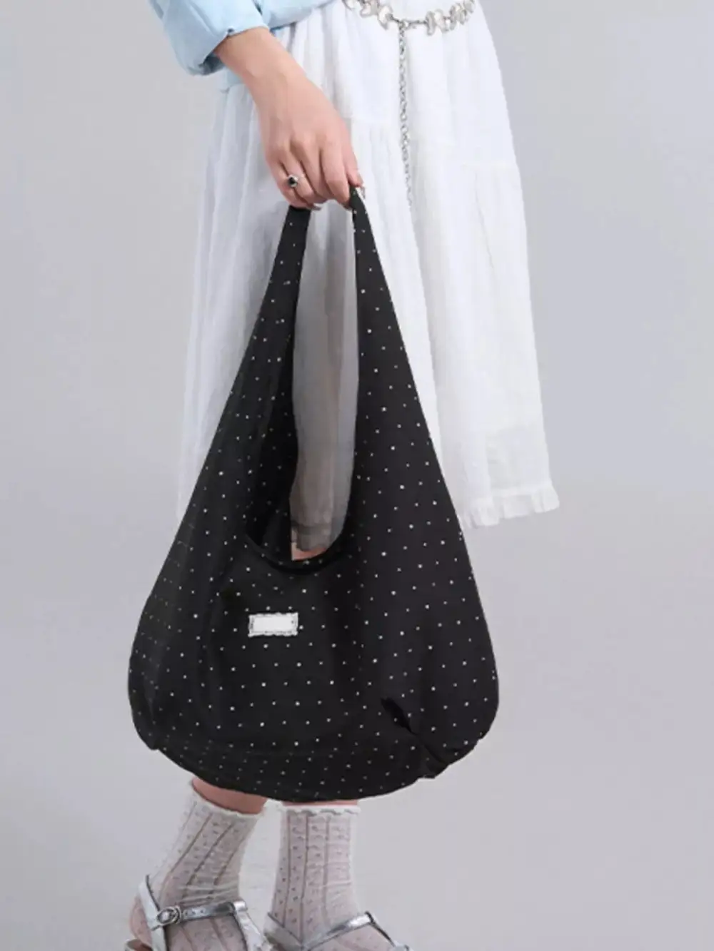 Polka Dot Shoulder Bag