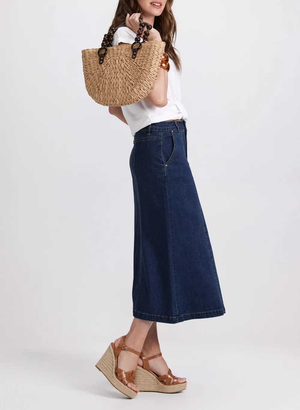 Denim Mermaid Skirt