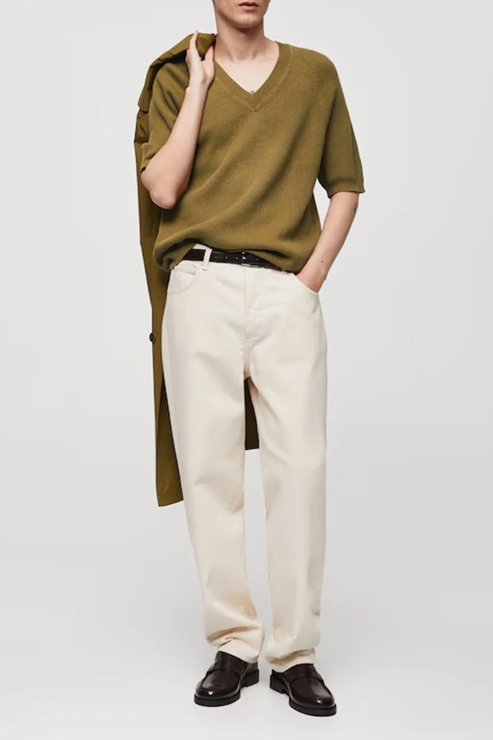 Relaxed-Fit Knitted Sweater