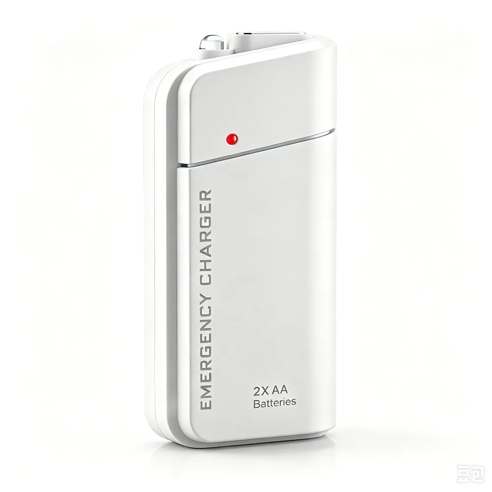 Portable emergency mobile phone charger