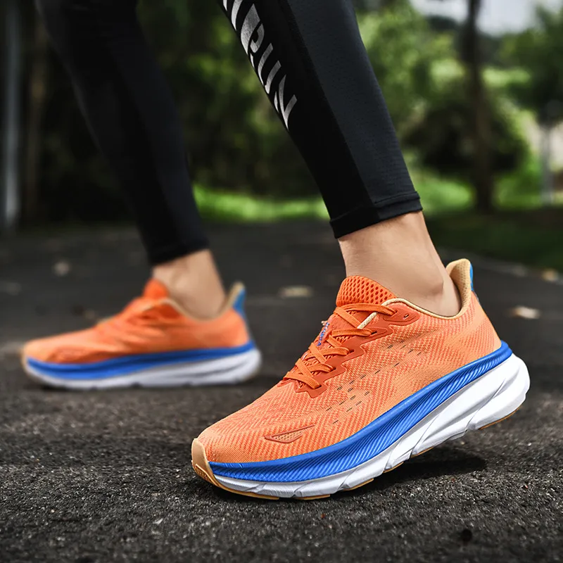 Spring New Running Shoes Lightweight Ultra-Light Sports Shoes Couples Soft Sole Lightweight Mesh Ultra-Light Unisex