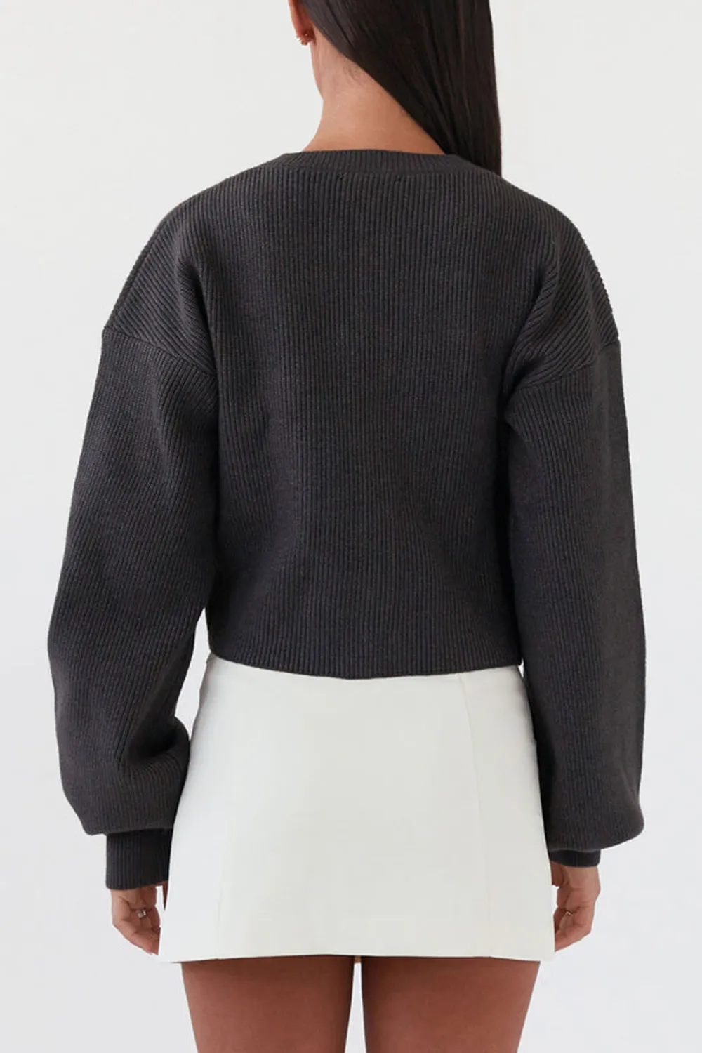 Commuting Style Knit Cardigan