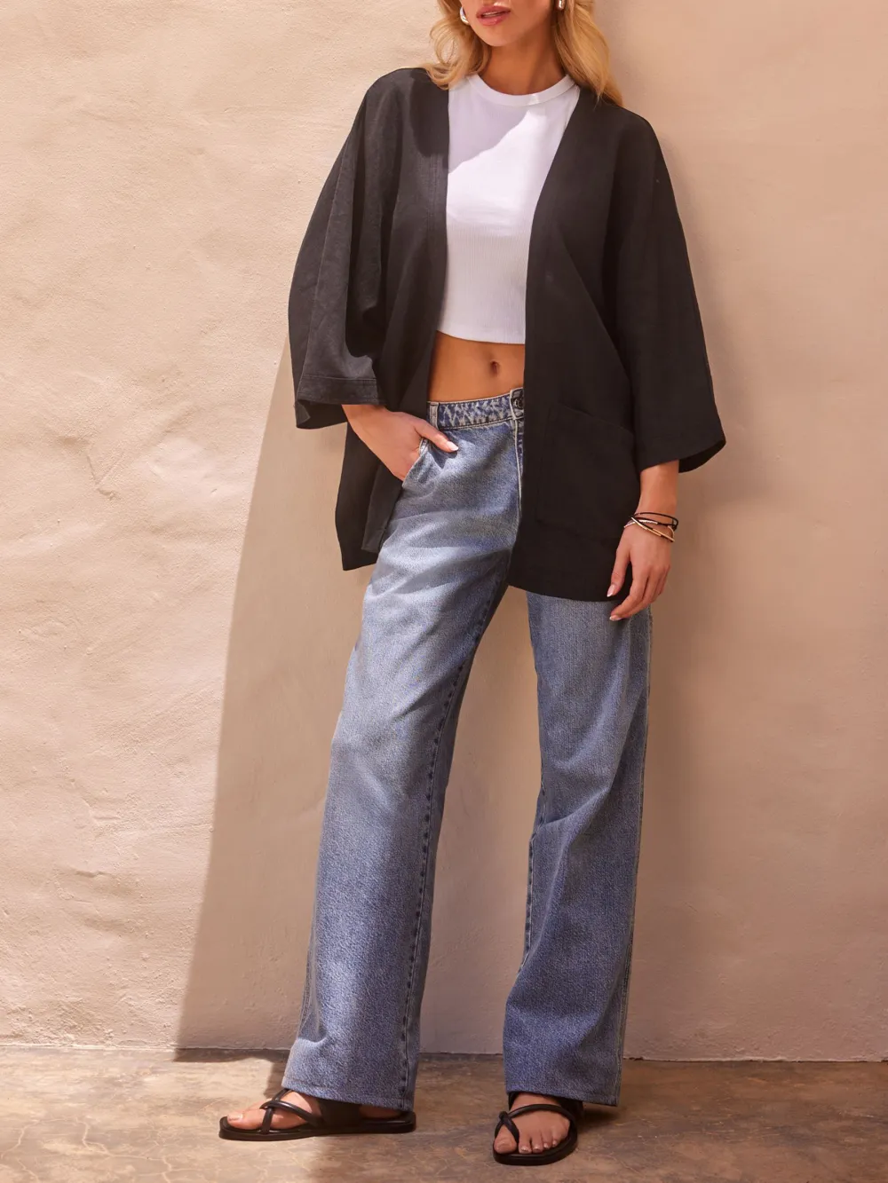 Linen Jacket And Coat