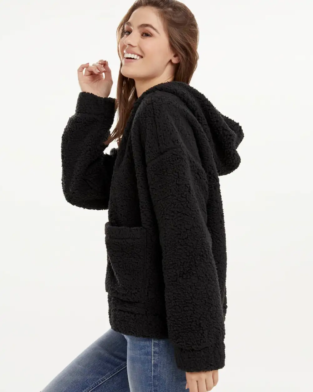 Brandy Sherpa Jacket