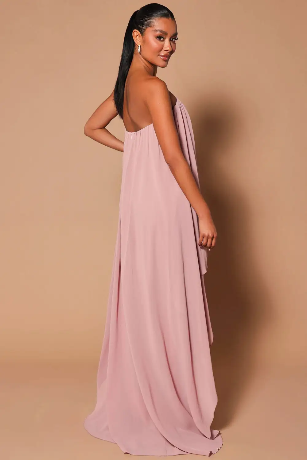 Colette Chiffon Maxi Dress - Mauve