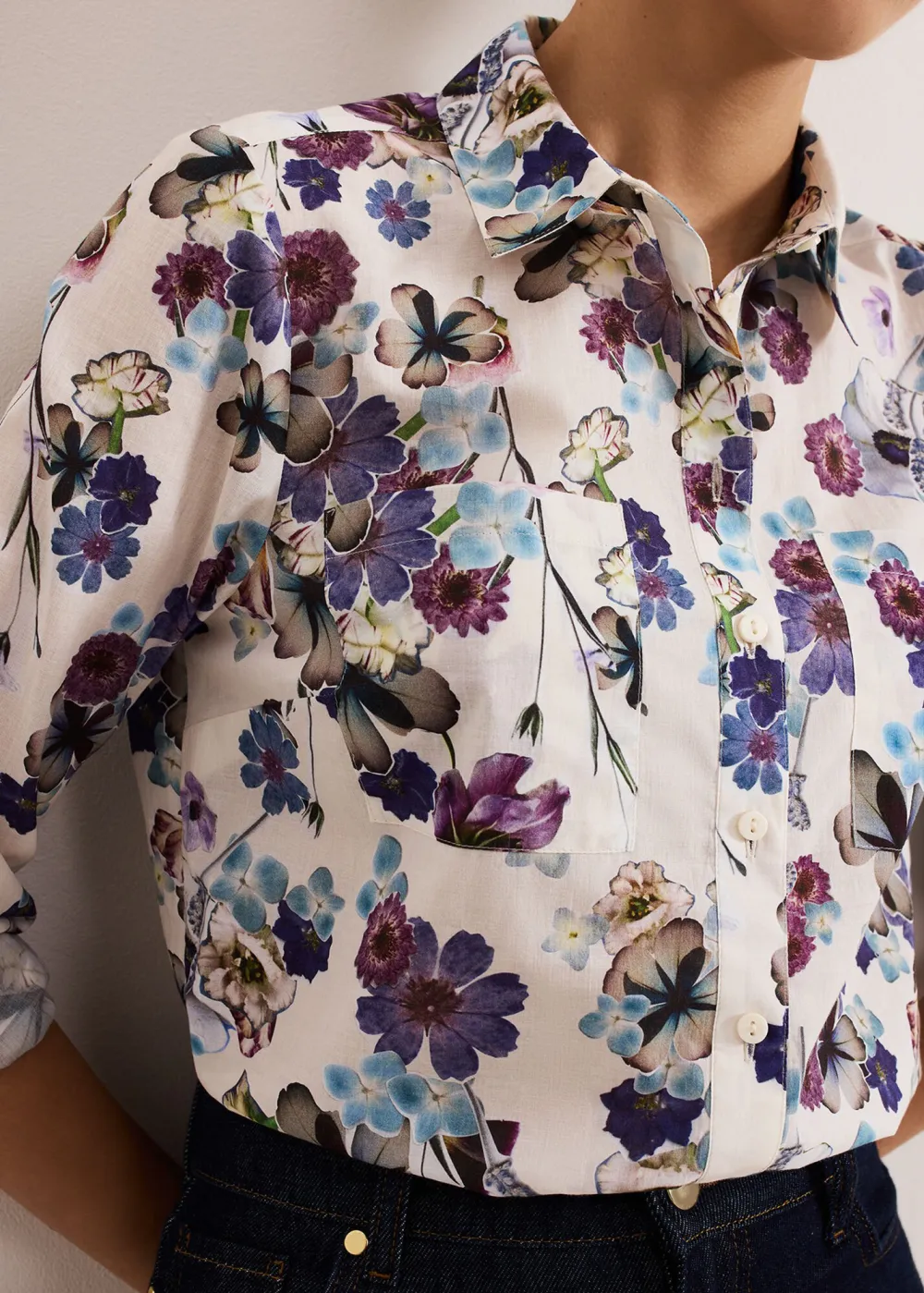 Cotton Comfortable Breathable Printed Shirt