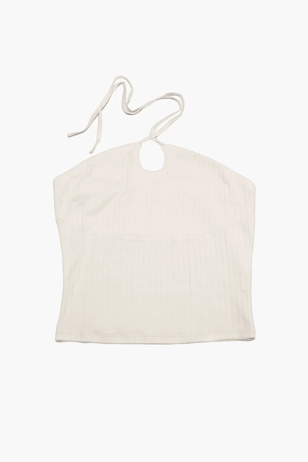 Cotton Halter Neck Cross Neck Vest