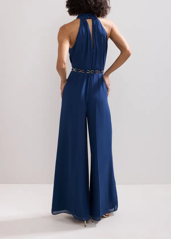Retro Halter Neck Bodysuit For Women