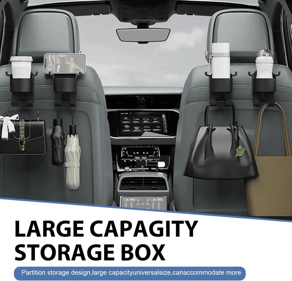 Car Cup Holder Seat Back Organizer