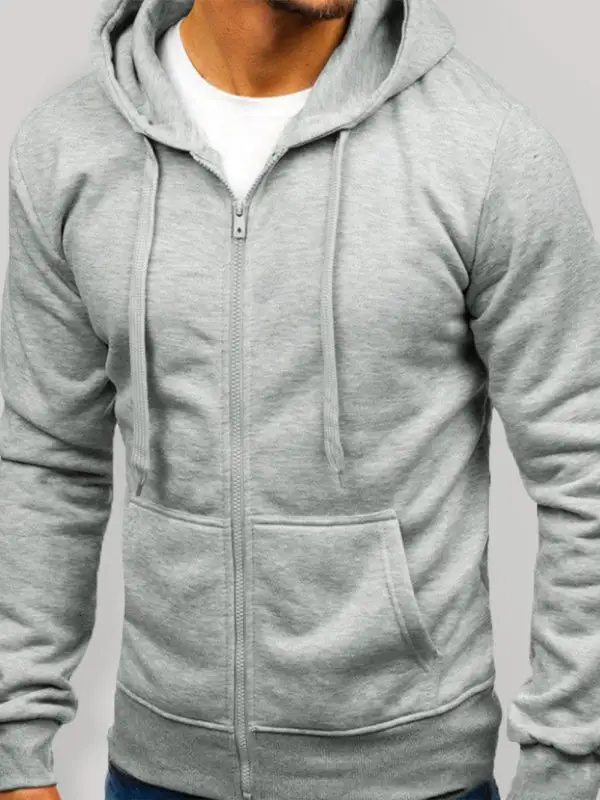 Zip Front Hoodie