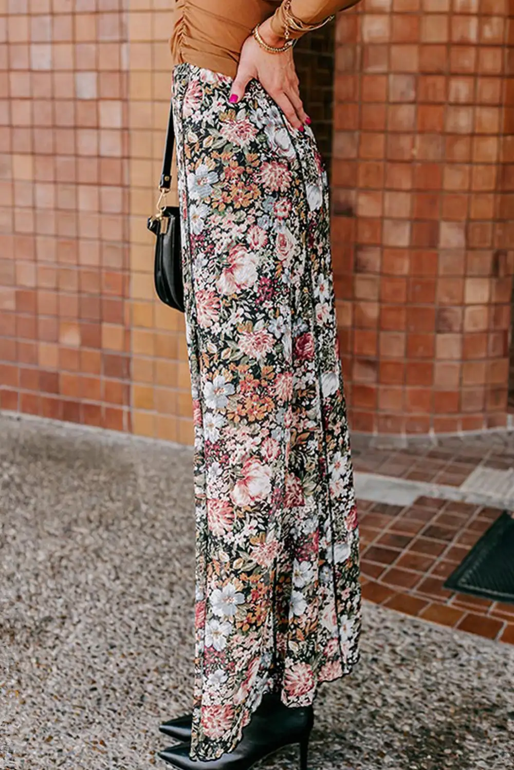 Daytime Maxi Floral Print Skirt