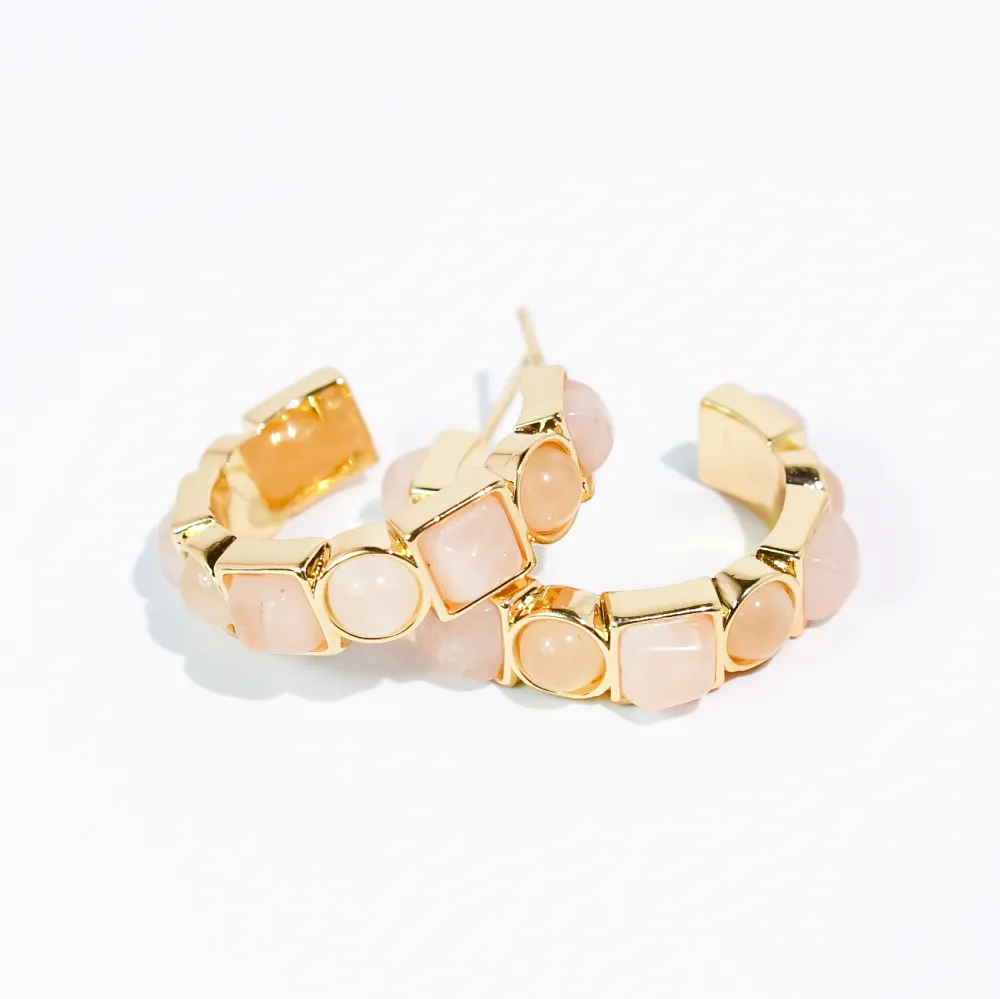 Peach Luxe Earrings