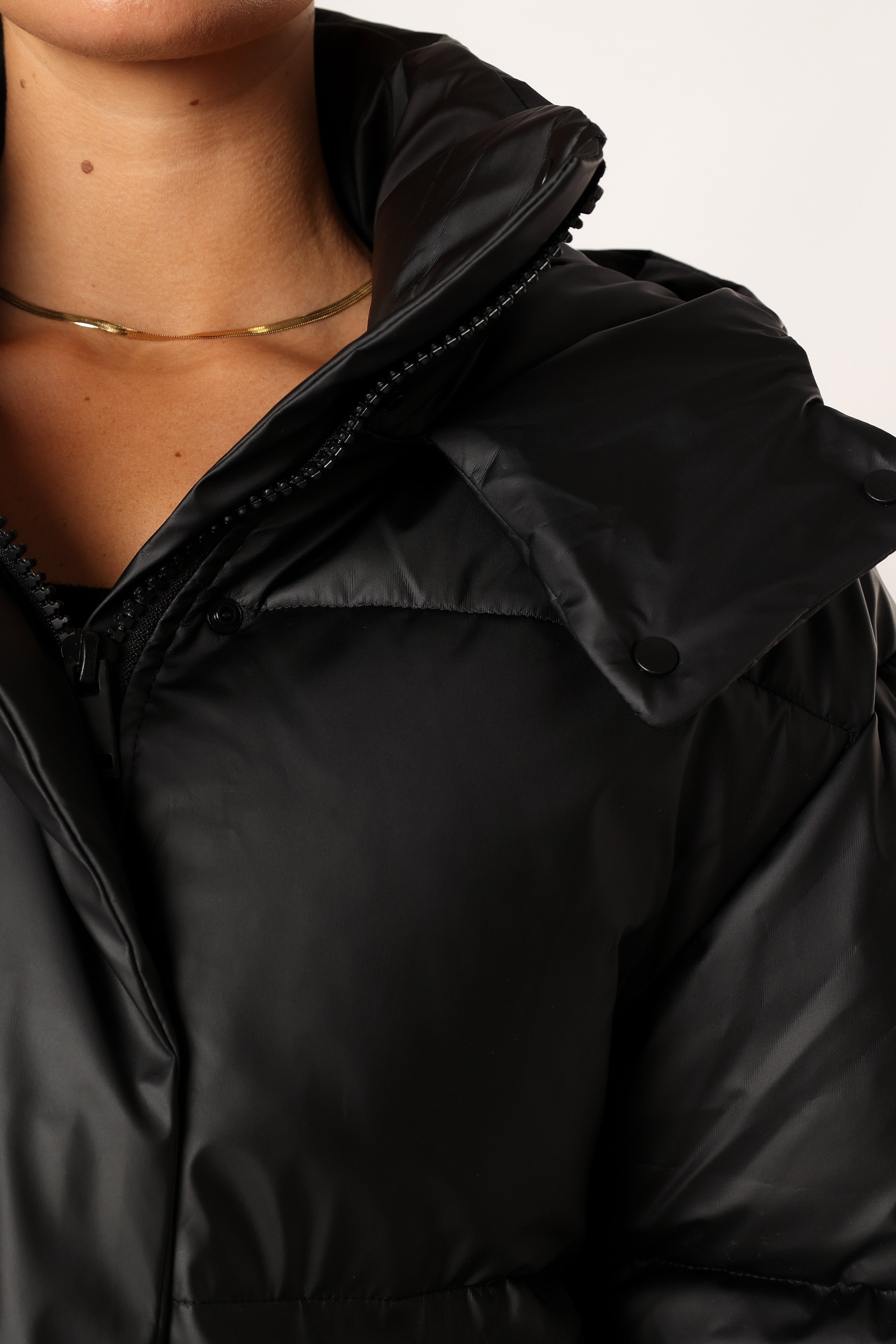 Tania Puffer Jacket - Black