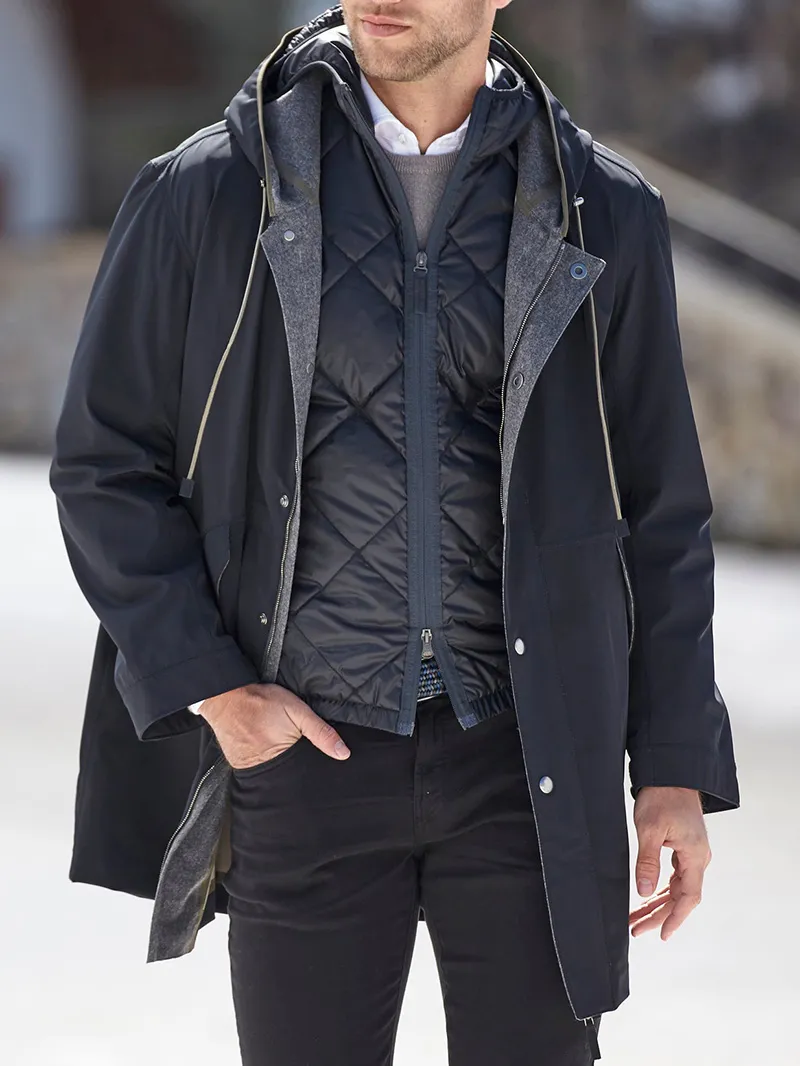 Men's Casual Oversized Coat Jacket