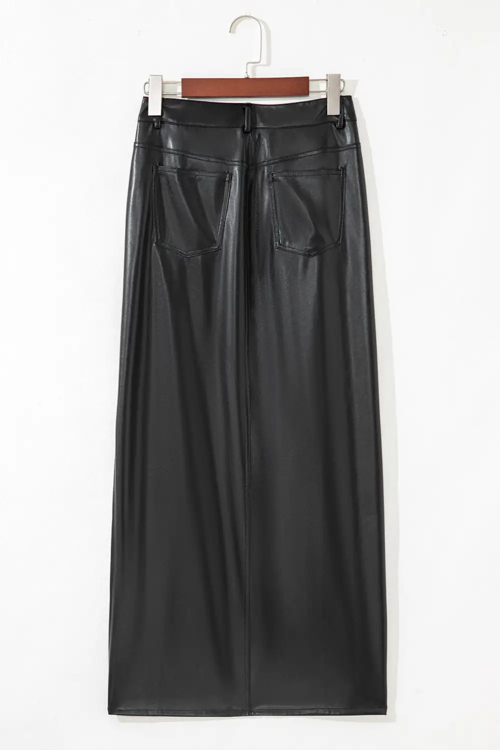 Polished Smooth Cropped Skirt