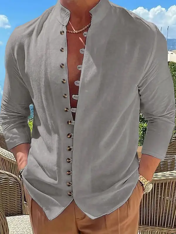 Everyday Long Sleeve Button Front Shirt