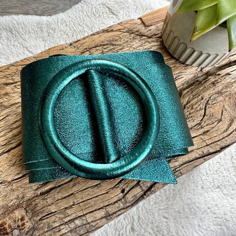 Everyday Leather Circle Buckle Belt