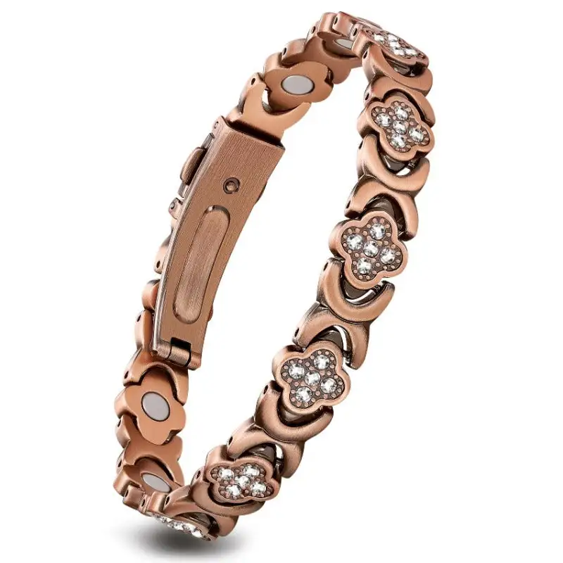 Infinity Clover Copper Bracelet