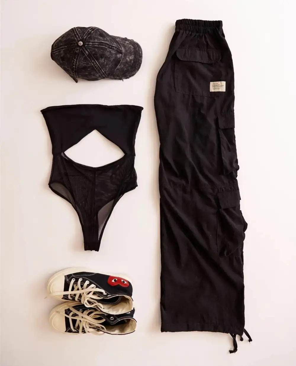Relaxed Parachute Pants