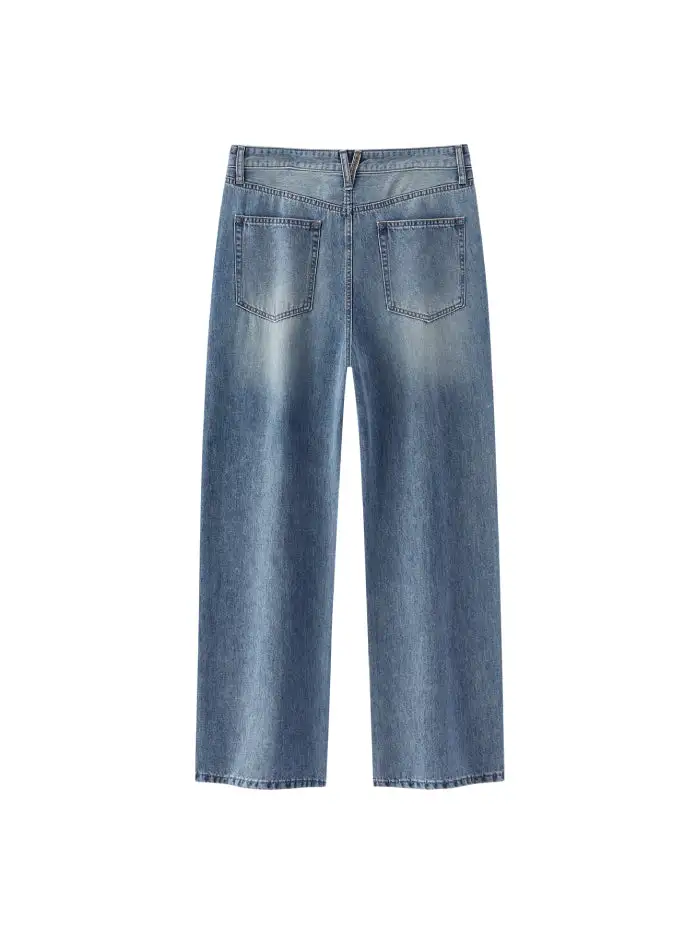 Men's Wide-leg Go-To Straight Pants