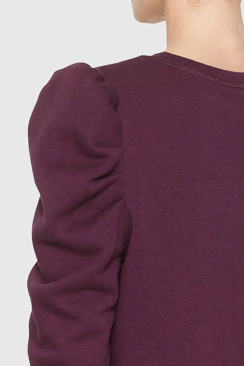 Crew Neck Garnet Hoodie